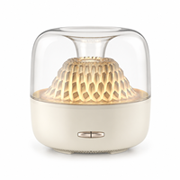 Diffuseur d'arômes à télécommande de 200 ml, humidificateur avec lumière LED à 7 couleurs, brumisateur d'huiles essentielles