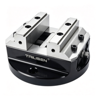 Étau auto-centrant CNC manuel 3,5 kg – Dispositif de centrage de précision pour usinage 4 axes et 5 axes, maintien de pièces concentriques et parallèles