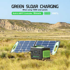 <span class=keywords><strong>Ac200max</strong></span> chargé par des panneaux solaires portables système d'énergie solaire pour centrale électrique de Camping - Product Image 5
