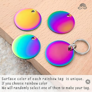 Etiquettes personnalisées pour animaux de compagnie en acier inoxydable, étiquettes d'identification gravées durables pour chiens et chats - Product Image 3