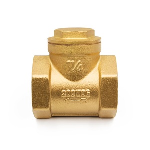 ISO228 Dn80 Bronze Sanitär Messing Horizontal Rückschlag ventil Rückschlag ventil Schaukel - Product Image 2