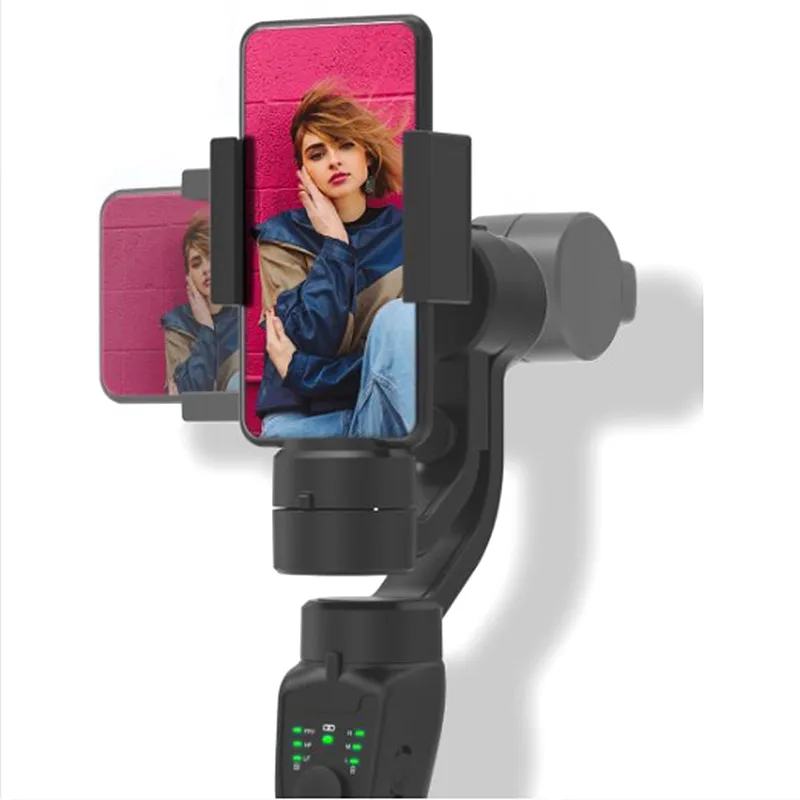 Amazon Top Selling Handheld Stabilizer Live Mobile Phone Smart Anti-shake Bracket Smartphone 3 Axis Gimbal