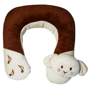 Baby-Safe Musical Play Mat Multi-Color <b>Neck</b> Cushion <b>Pillow</b> OEM Customized Polyester Softboa High Standard Quality - Product Image 5