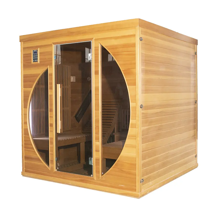 Luxe Ver Infrarood Sauna Fabriek Verkoop Traditionele 2-3 Personen Infrarood Sauna Pods