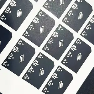 कस्टम वॉटरप्रूफ प्रोग्रामर स्टिकर मैट पीसी पेट लेबल कंप्यूटर केस लेबल इलेक्ट्रॉनिक्स के लिए मजबूत चिपकने वाला स्टिकर