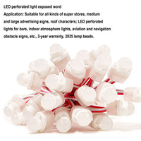 Chine Blueview étanche IP65 mini modulos leds 12v 3 injection de lentille de signe lumineux 2835 modules led bande led blueview