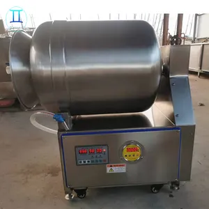 50L Stainless steel roasted chicken marinade machine for meat marinating vegetable beef vacuum tumbler marinator small