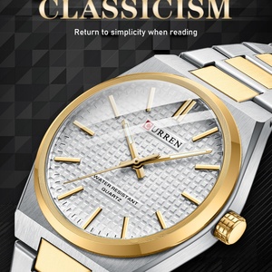 Casual Business Japan Movement <b>Diamond</b> <b>Watches</b> for Men Stainless Steel Bracelet Reloj Para Hombre curren 8439 - Product Image 2