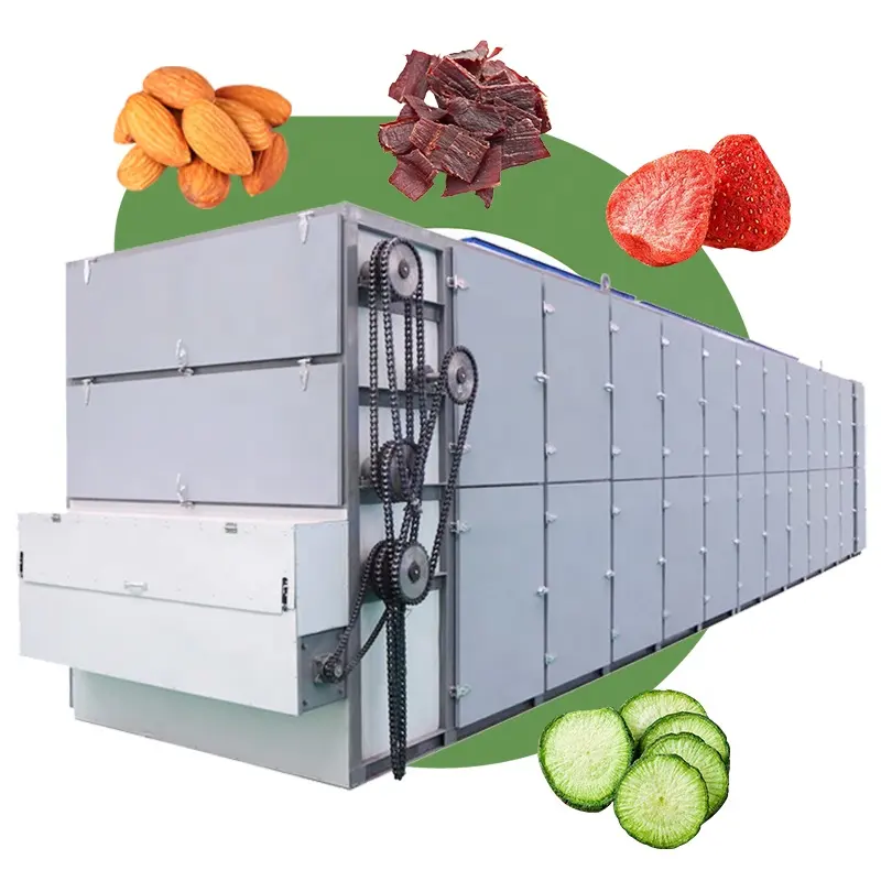 Hay Cỏ Linh Lăng Công Nghiệp Hạt Tiêu Rau copra Thyme Gừng Dehydrator Lưới Vành Đai Máy Sấy Khô Khô Máy