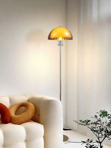 Modern LED Mushroom Floor Lamp with Antique French Design for Living Room Bedroom <b>Sofa</b> Side Sunset Atmosphere by Cross-Border - Product Image 2