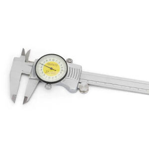 ASIMETO Calibre à cadran et à vernier en acier inoxydable 304-08-6 Précision 0,02 mm 0-200 mm - Product Image 3