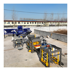 Máy làm gạch QT6-15 Máy làm gạch bê tông tự động hoàn toàn Máy ép thủy lực tạo hình khuôn - Product Image 5