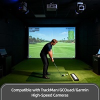 Autocollants réfléchissants à points - Pack de 308 pour une meilleure détection par les caméras haute vitesse et les simulateurs, accessoires de marquage pour balles de golf