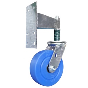 S-S 6inch 150mm Damping Farm <strong>Gate</strong> <strong>Wheel</strong> Castor <strong>Spring</strong> <strong>Loaded</strong> <strong>Gate</strong> Caster
