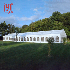Tente de réception de luxe blanche pour mariages et événements, capacité 200, 300, 600 personnes, à vendre - Product Image 1