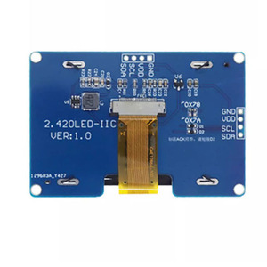 Taidacent amarillo verde azul blanco <span class=keywords><strong>OLED</strong></span> 2,4 128x64 SSD1309 Panel de pantalla <span class=keywords><strong>OLED</strong></span> Módulo de pantalla <span class=keywords><strong>OLED</strong></span> de 2,4 pulgadas - Product Image 5