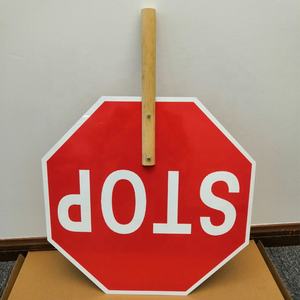 Hiçbir park uyarı işareti yansıtıcı kabartmalı alüminyum trafik işareti karanlıkta kızdırma - Product Image 3