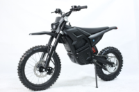 Moto électrique tout-terrain pour adultes avec moteur central 6000W, batterie au lithium 72V, vitesse unique, freins à double disque, vitesse maximale de 75 km/h