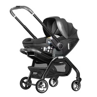 3-en-1 chariot de poche pliable portable pour nouveau-né artefact de marche pour enfants panier bidirectionnel poussettes pour bébés vente en gros transfrontalière