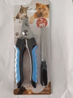 Kingtale-Coupe-ongles professionnel amélioré pour chien-Ciseaux à ongles pour animaux de compagnie-Protecteurs de sécurité-Brosses pour cartes blister