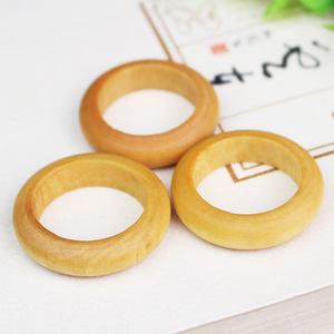 Anillo de madera de ciprés envejecido de Sichuan de 20 mm para pulsera de cuentas de oración budistas, accesorios DIY - Product Image 2