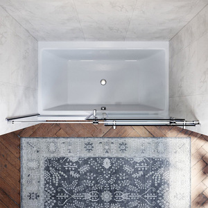 Pannello laterale porta <span class=keywords><strong>doccia</strong></span> in vetro temperato e box <span class=keywords><strong>doccia</strong></span> porte scorrevoli per <span class=keywords><strong>bagno</strong></span> cabina <span class=keywords><strong>doccia</strong></span> ad angolo - Product Image 6