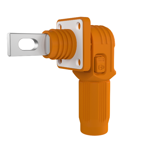 Type à trou traversant-fiche+prise-orange