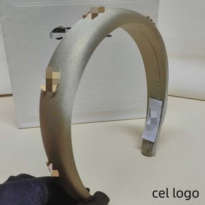 Diadema Elegante de Diseño de la Marca SY, Acolchada con Esponja, Satén Brillante Verde, 2.5cm, Hecha <span class=keywords><strong>a</strong></span> <span class=keywords><strong>Mano</strong></span>, para Otoño e Invierno, para Mujeres y Niñas - Product Image 6