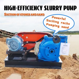 High Efficiency Heavy Duty High Chrome Horizontal Centrifugal Slurry <b>Pump</b> 2-Year Warranty Customized Support Ultra High - Product Image 5