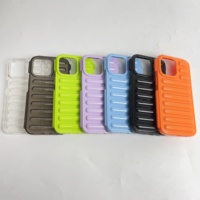 Style INS pour iPhone 16 Pro max 15 plus couverture de téléphone en gros bande Capsule souple TPU armure coque de protection couverture arrière