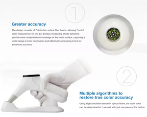 <span class=keywords><strong>Comparateur</strong></span> de couleur spectrophotométrique électrique intra-oral dentaire Runyes, <span class=keywords><strong>d</strong></span>étecteur de couleur électronique - Product Image 4