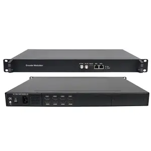 H.264 DVB C/T modulatore encoder 8 16 24 canali modulatore Encoder TV digitale HD
