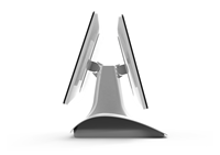 Monitor táctil inteligente de 15 pulgadas, pantalla dual, sistema android pos, software para una barra