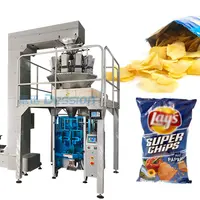 Small Potato Chips Pouch Packing Machine with Nitrogen