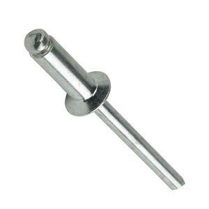 Rivets <span class=keywords><strong>Pop</strong></span> à extrémité ouverte avec tête dôme 2mm-6.4mm Mandrin en acier et rivets aveugles en aluminium Tailles variées Idéal pour la tôle - Product Image 2