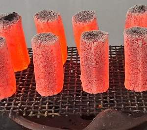 Meilleures briquettes <span class=keywords><strong>de</strong></span> <span class=keywords><strong>charbon</strong></span> <span class=keywords><strong>de</strong></span> bambou (fabriquées à la machine) pour barbecue et chicha – Faible teneur en cendres, allumage rapide, sans produits chimiques - Product Image 4