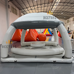 Hot-Bán Nước Cắm Trại <span class=keywords><strong>Inflatable</strong></span> Nổi Đảo Giải Trí Nổi Nhà Trên Nước - Product Image 3