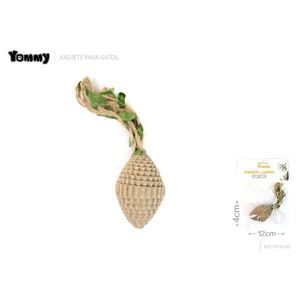 Giocattolo in Cartone Ondulato con Piume Yommy 5,5cm per Gatti, Gioco Interattivo - Product Image 3