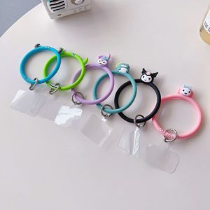 Fourniture d'usine, accessoires de coque de téléphone bon marché, Cool, drôle, dessin animé 3D mignon, joli <span class=keywords><strong>grand</strong></span> Bracelet rond, anneau, chaîne - Product Image 3