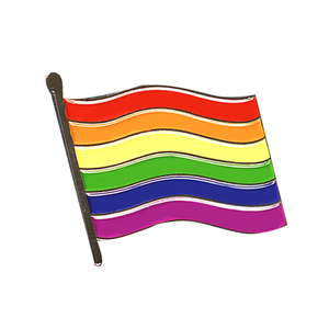 <span class=keywords><strong>LGBT</strong></span> venta al por mayor barato personalizado oro/Negro Metal con tarjeta trasera esmalte duro solapa Pin personalizado a granel - Product Image 1