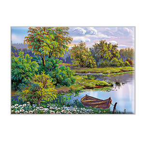 Hot Selling DIY Embroidery Scenery Handwork Needlework Crafts Cross Stitch