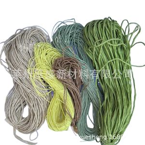 Le fabricant fournit des cordes en papier kraft à brin unique de 1 à 5 mm, une seule brin de corde en papier, des cordes en rotin de papier non blanchi pour l'emballage et la reliure. - Product Image 2