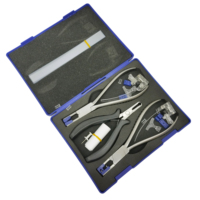 Professional Optics Instruments Portable Stainless Steel Eyewear Adjusting Disassembly Rimless Frame Eyeglass Repair Tool Kit