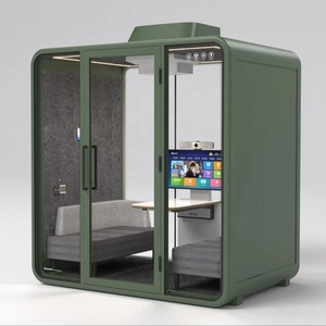 Soundbox Smart Single Soundproof Workstation <strong>Pods</strong> Outdoor Meeting Phone Office Booth <strong>Pod</strong> Guangzhou for Garden - Product Image 4