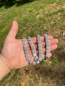 Collier chaîne Big Boy BRILLIANT DIAMANT unisexe, bijou tendance, cadeau de luxe, style Hip Hop, vente en gros, 22,1-36,8 CT, idéal pour les soirées - Product Image 2