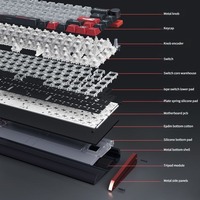 Keyboard Skyloong GK61HE dengan Saklar Magnetik, Aluminium, 8K, Latensi Rendah 0.125ms, Tanpa Dead Zone, Keyboard Gamer Valorant, Custom OEM/ODM