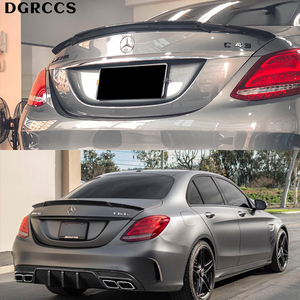 For C-Class W205 4Door Sedan Babos Style Carbon Fiber <b>Rear</b> <b>Spoiler</b> Trunk Wing 2013-2022 Carbon Fiber - Product Image 6