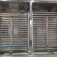 Ligne de production de chocolat mini monophasée YUCHO, compatible multi-moules, entraînée par un servomoteur, pour la modernisation des petites ateliers