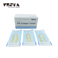VESTA 2024 Offre Spéciale sans aiguille soluble dans l'eau radar collagène protéine soie fils ensemble pour les rides du visage