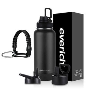 Bouteilles d'eau isothermes en acier inoxydable de 32 oz en promotion, différents <span class=keywords><strong>thermos</strong></span> avec couvercle verrouillable, gourde écologique - Product Image 1